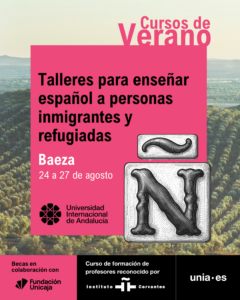 Se abre la inscripción para el nuevo taller para enseñar español a personas inmigrantes y refugiadas (24-27 de agosto)